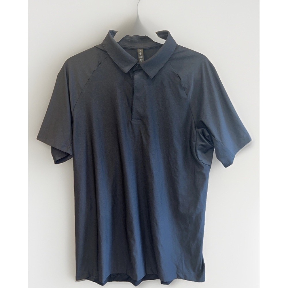 Lululemon Men Polo Navy Size:M Quality Minimalistic Gorpcore AthLeisure  EUC